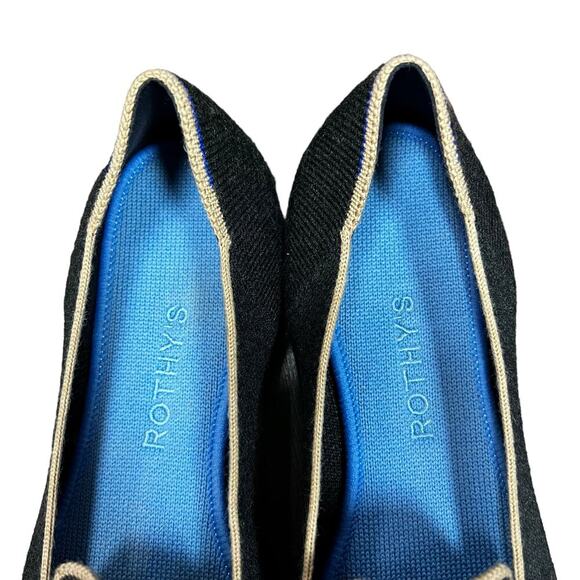 Rothy’s Merino Tassel Loafer in Black Diamond Women’s Size‎ 8 - Picture 5 of 10